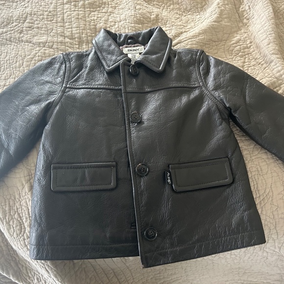 NWT Baby leather coat - Picture 3 of 4